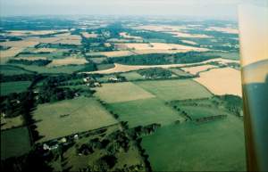 Die typische englische Parklandschaft...